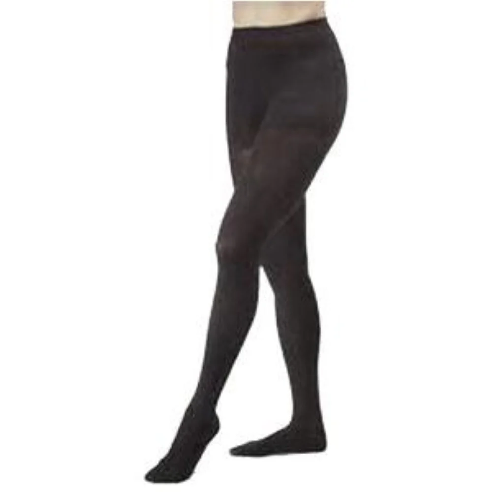 BSN Jobst UltraSheer Women's Extra Firm Compression Pantyhose, Closed Toe, Large, Classic Black