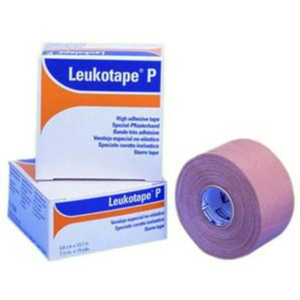 BSN Jobst Leukotape P Heavy-Duty Rigid Strapping Sports Tape, 1-1/2'' x 15 yd