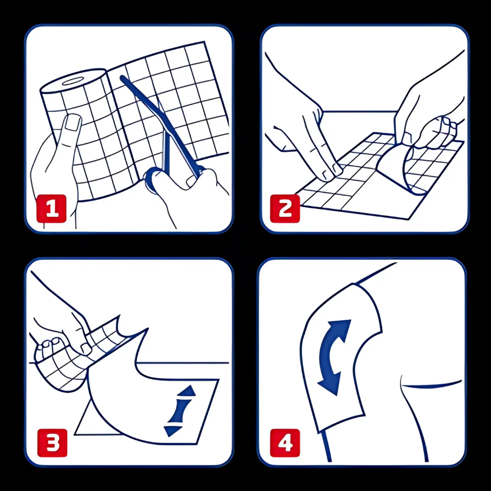 BSN Jobst Cover-Roll Stretch Bandage Wrap - Image 2