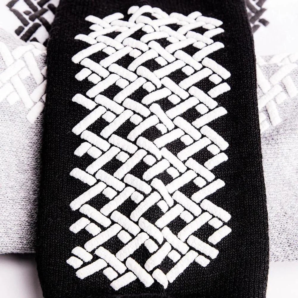 CareApparel CareActive Diabetic Non Skids Crew Socks, 2 Pairs - Image 7