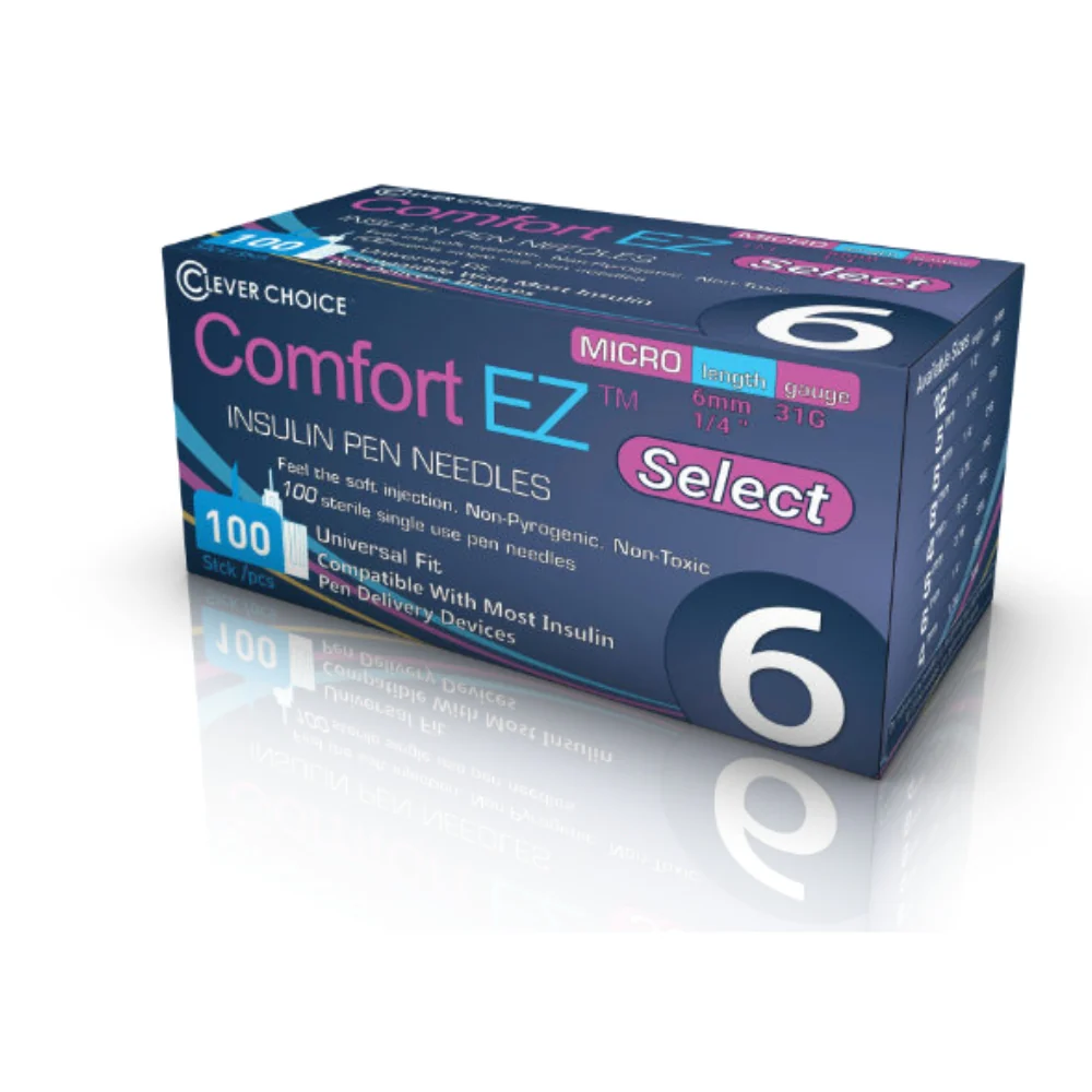 Clever Choice Comfort EZ Select Insulin Pen Needles - Image 2