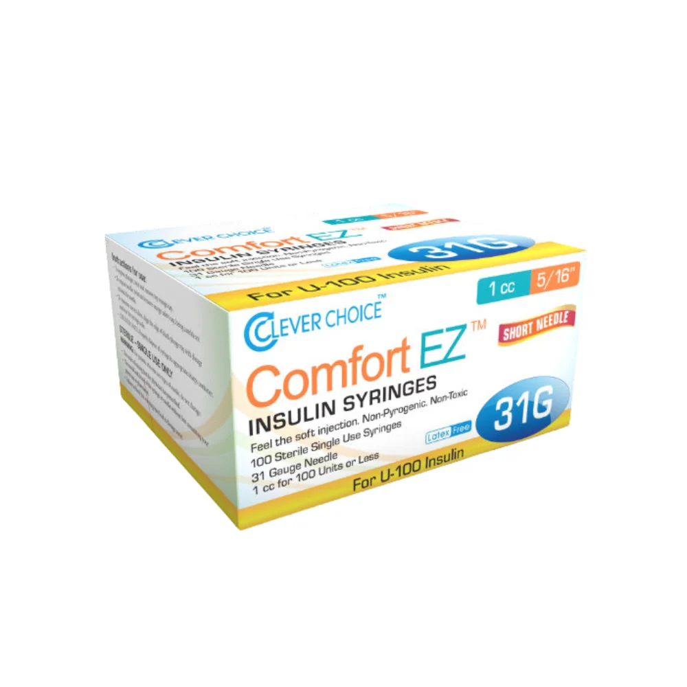Clever Choice Comfort EZ U100 Insulin Syringes - Image 10