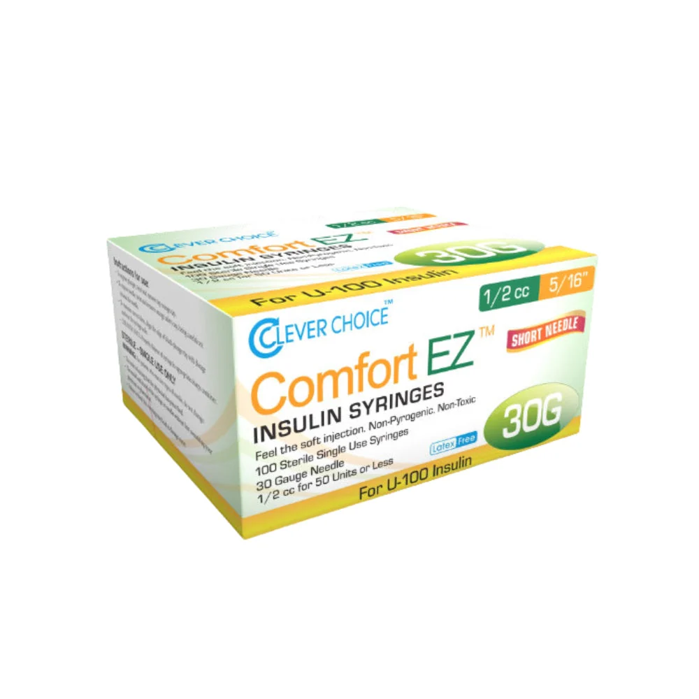 Clever Choice Comfort EZ U100 Insulin Syringes - Image 6