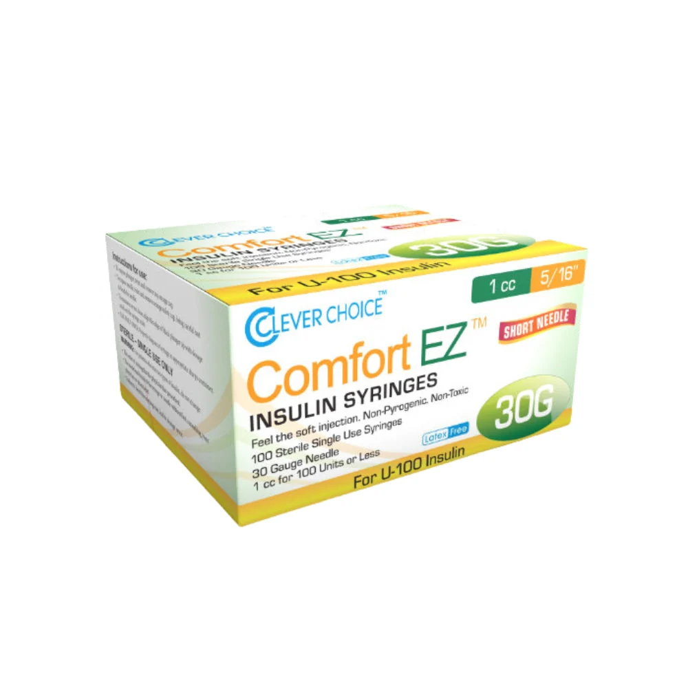 Clever Choice Comfort EZ U100 Insulin Syringes - Image 7