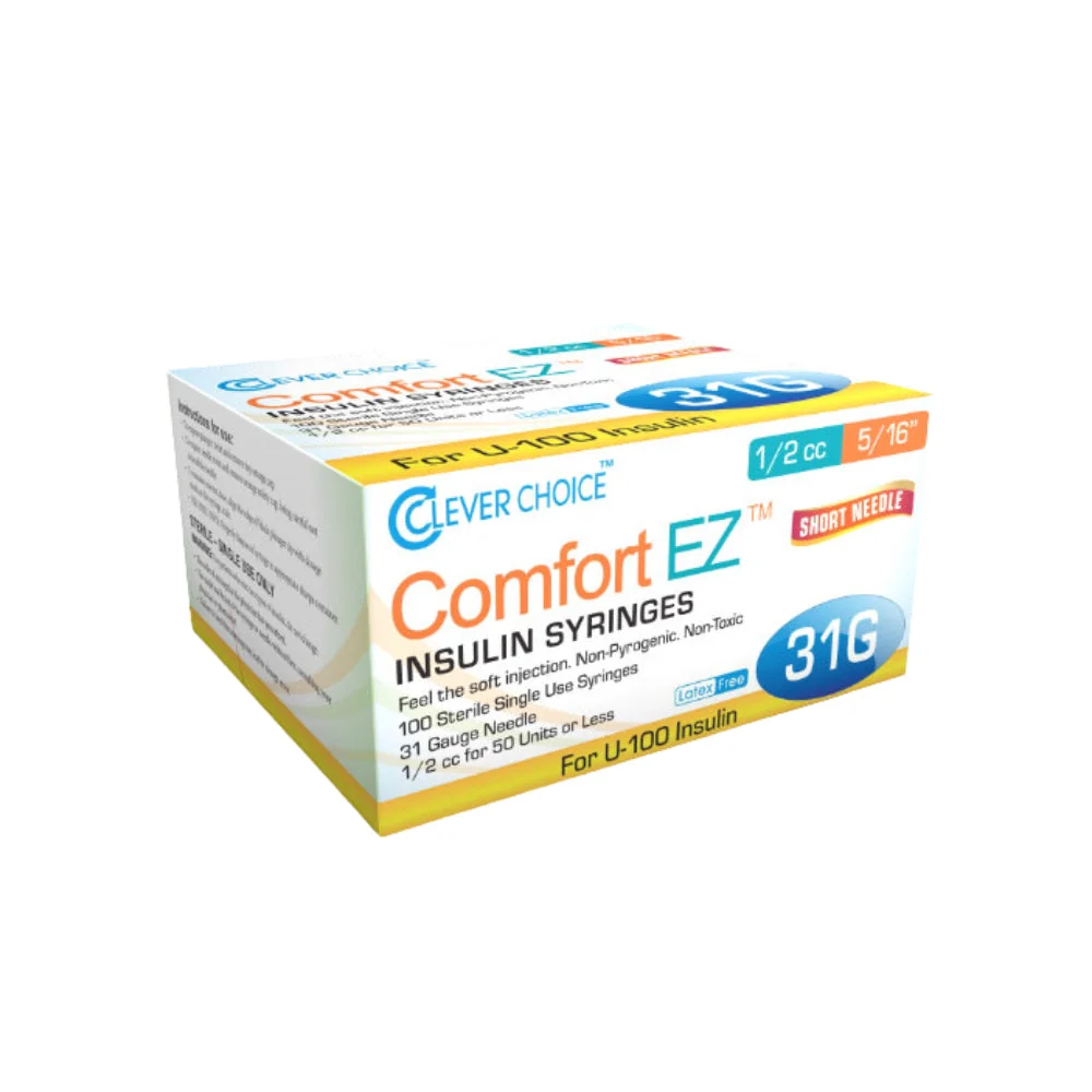 Clever Choice Comfort EZ U100 Insulin Syringes - Image 9