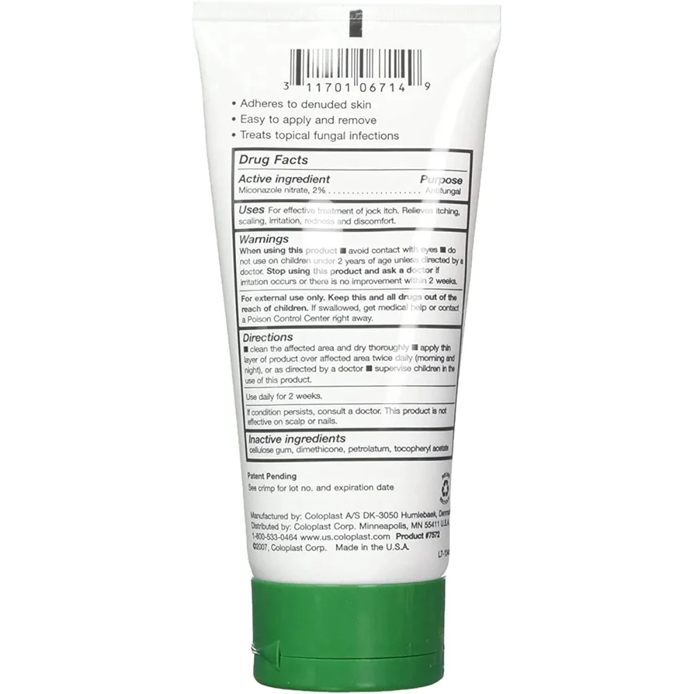 Coloplast Critic-Aid Clear Moisture Antifungal Barrier Cream, 5 oz. - Image 2