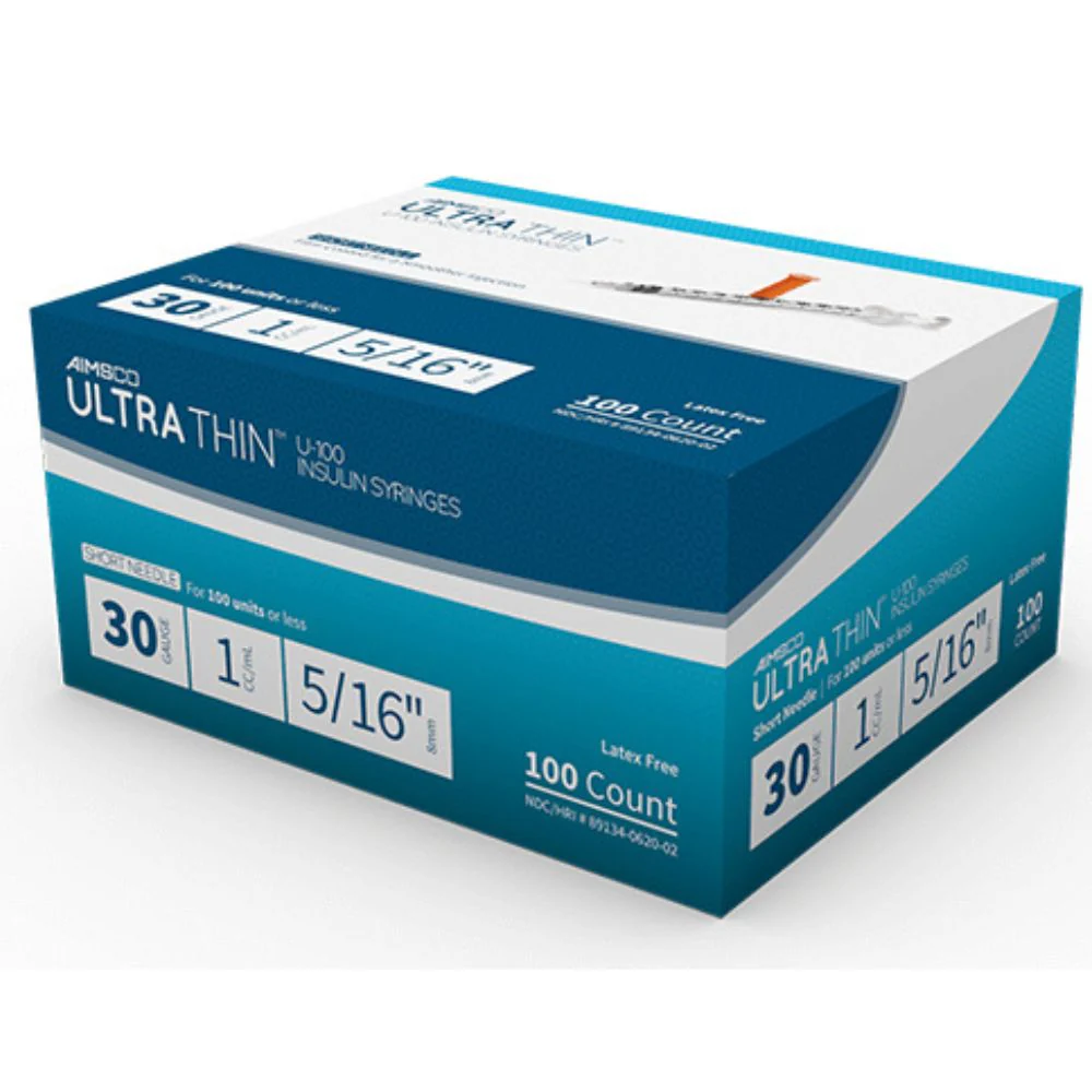Delta Hi-Tech AIMSCO U100 Insulin Syringes - Image 10