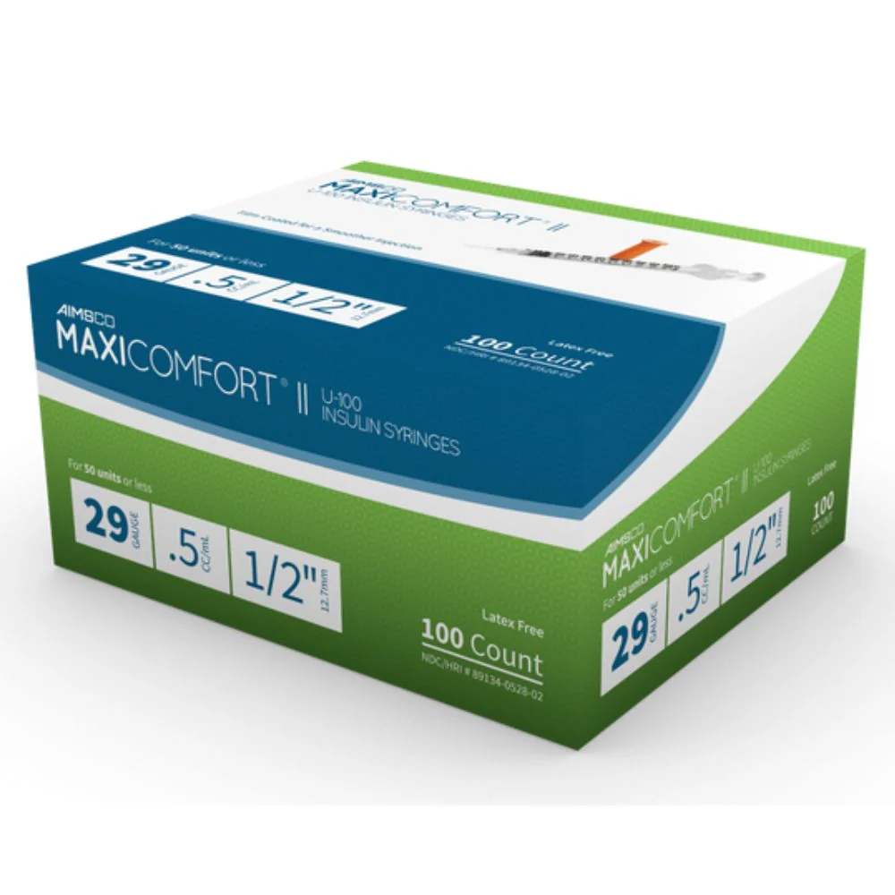 Delta Hi-Tech AIMSCO U100 Insulin Syringes - Image 3