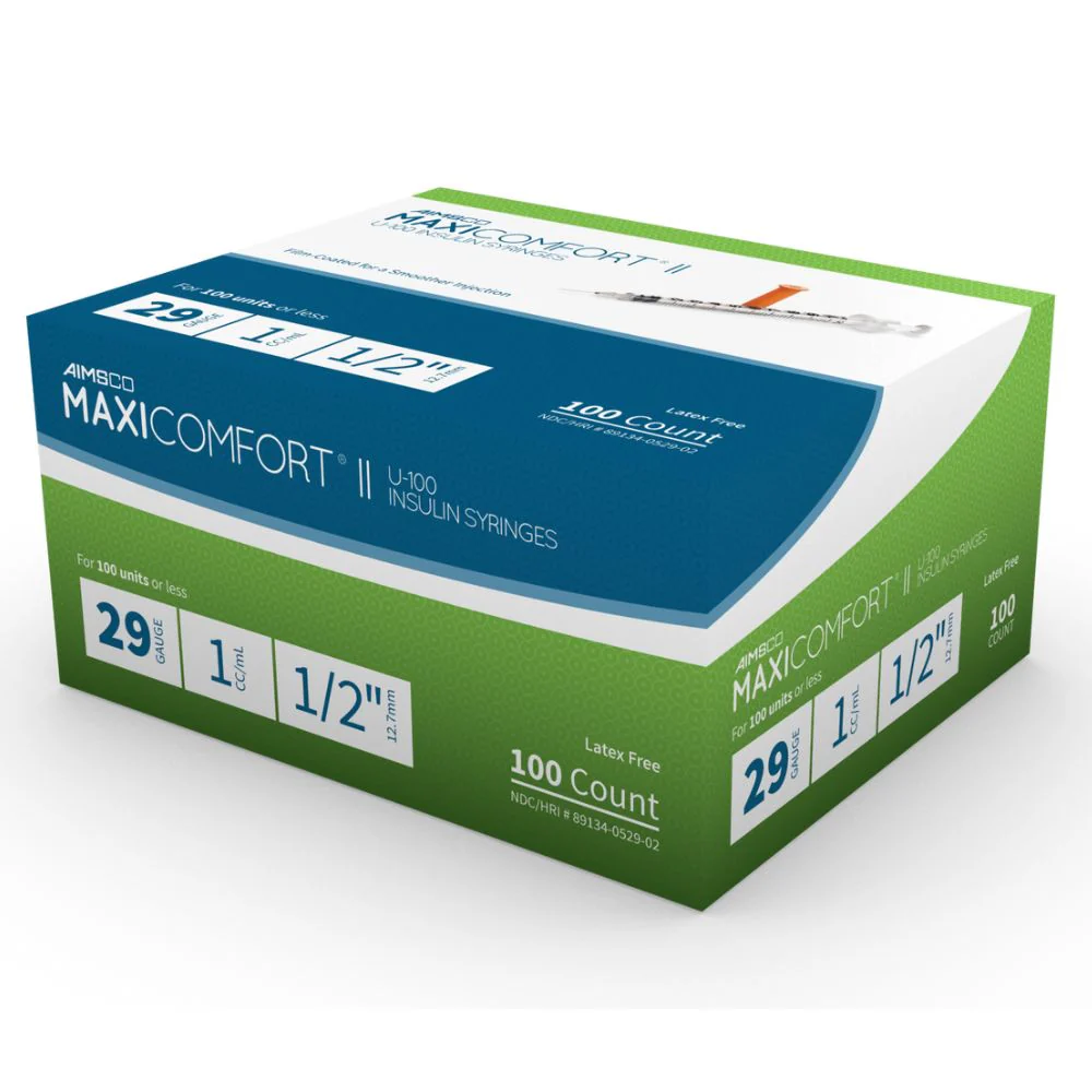 Delta Hi-Tech AIMSCO U100 Insulin Syringes - Image 4