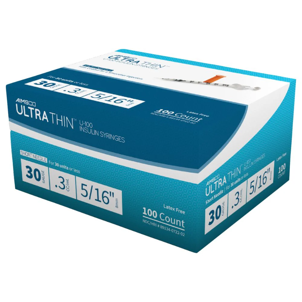 Delta Hi-Tech AIMSCO U100 Insulin Syringes - Image 6