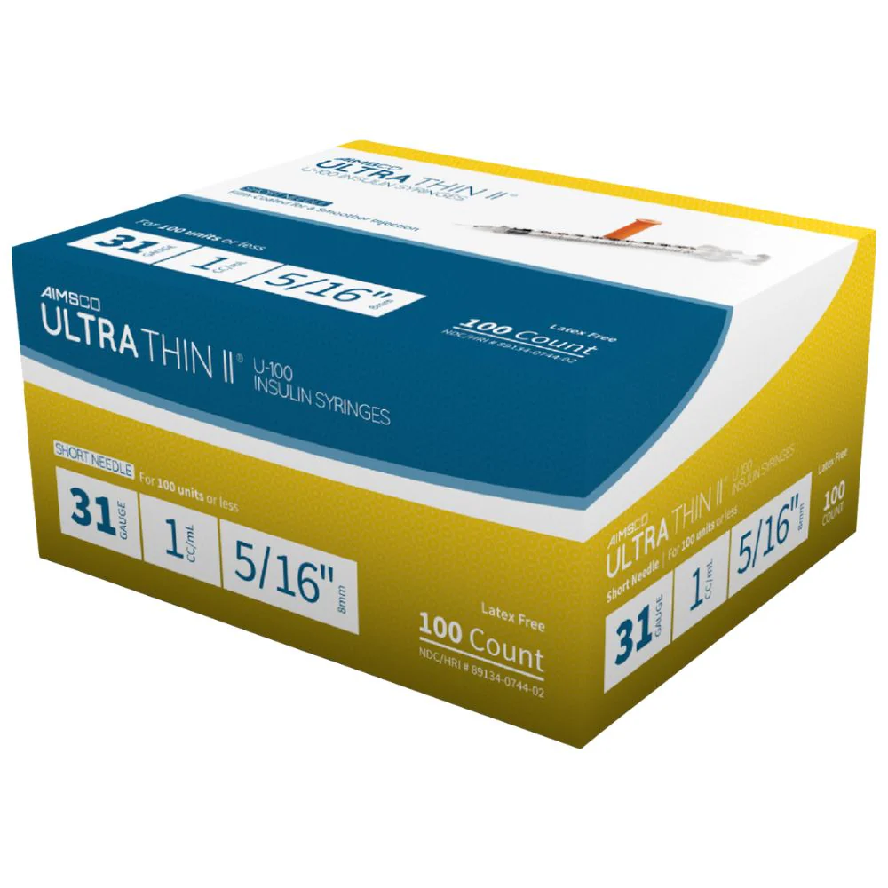 Delta Hi-Tech AIMSCO U100 Insulin Syringes - Image 9
