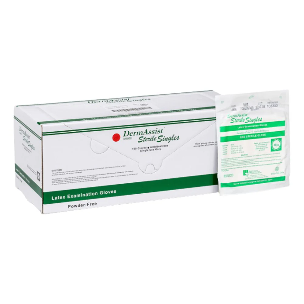 DermAssist 103 Series Latex Examination Gloves