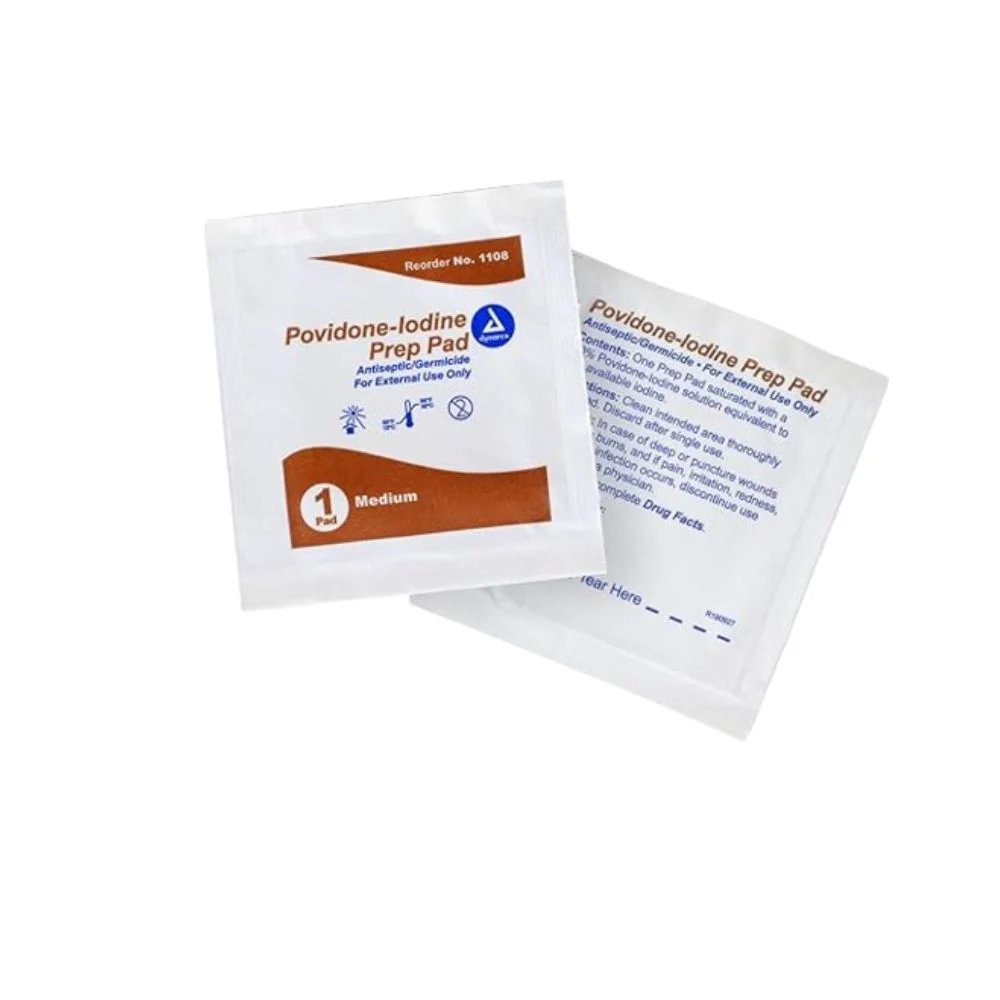 Dynarex Povidone Iodine Prep Pads, Medium, 1108 - Image 4