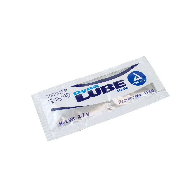 Dynarex DynaLube Lubricating Jelly, Sterile, Water Soluble, Greaseless, Unscented, Latex-Free - Image 3