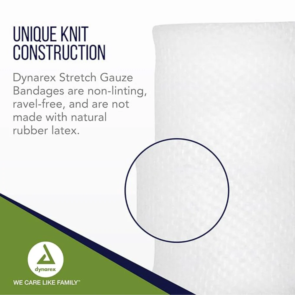 Dynarex Self-adhering Stretch Gauze Bandage Wrap - Image 4
