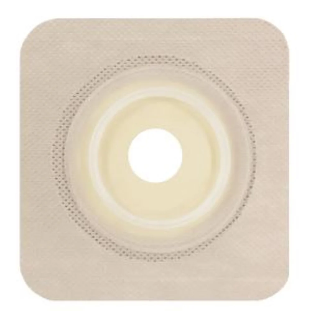 Securi-T USA Two-Piece Pre-Cut Standard Wear Wafer with Flexible Collar 4" x 4" 1-3/4" Flange