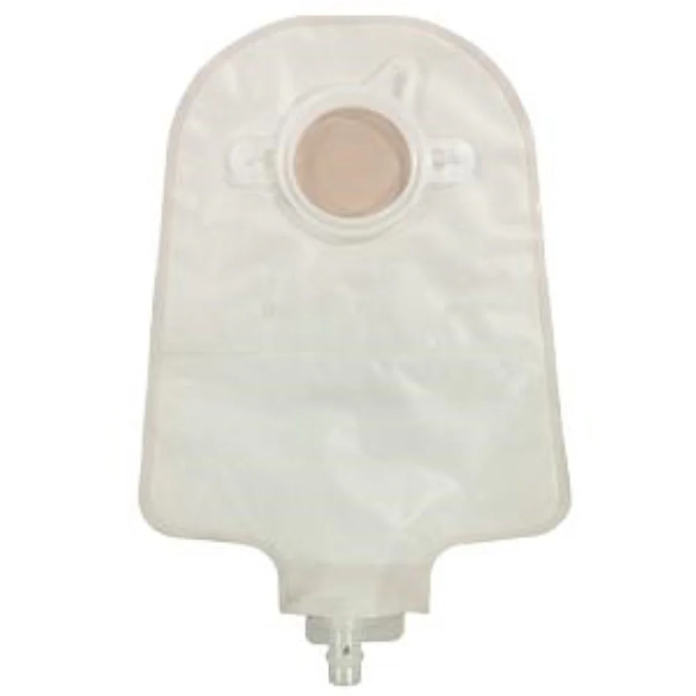 Securi-T USA Two-Piece Urostomy Pouch with Flip-Flow Valve 9" L, 2-1/4" Flange