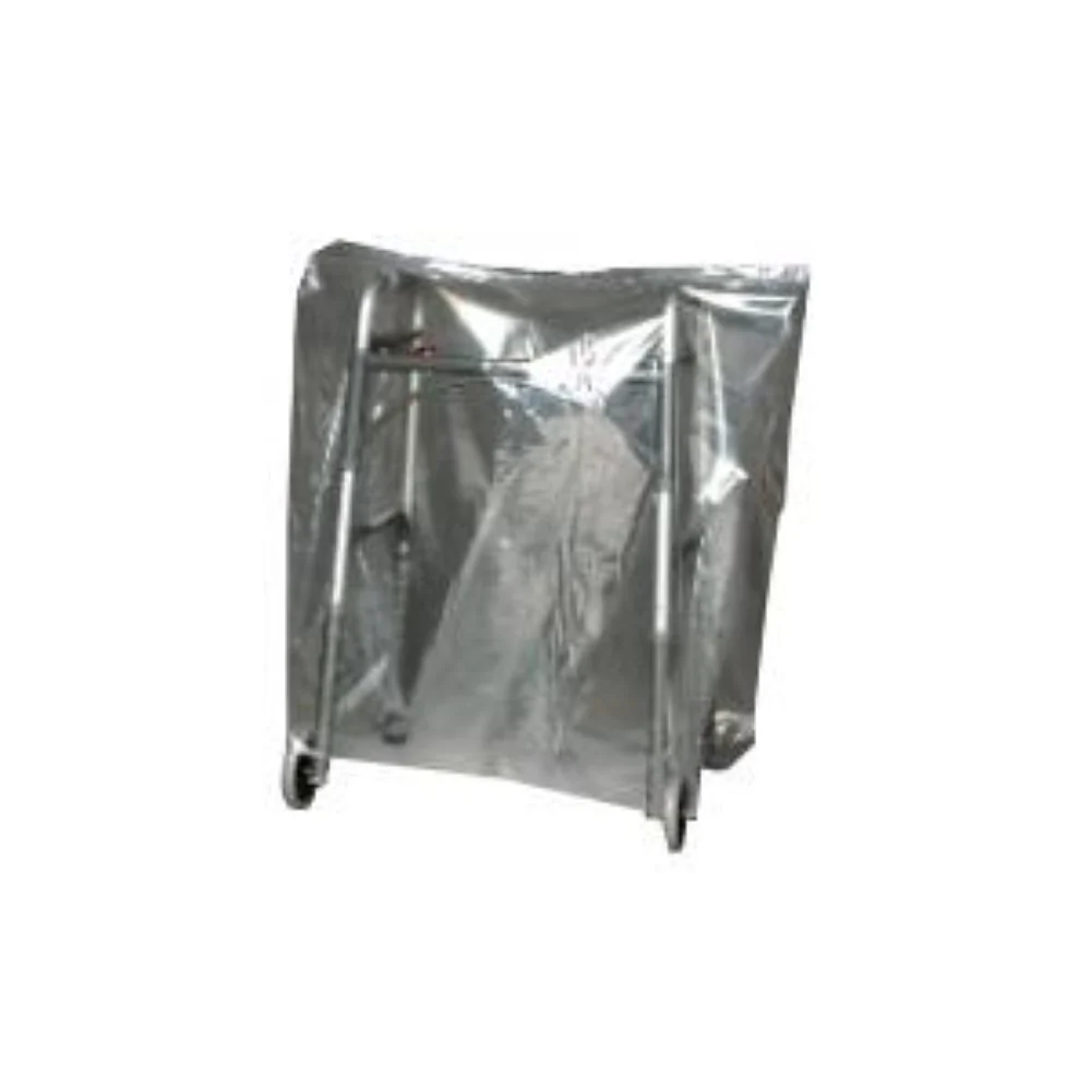 Elkay Plastics Low Density Polyethylene Equipment Cover 48" L x 38" W, 26" Side Gusset, Clear, 1 mil Thickness, Open Ended Closure