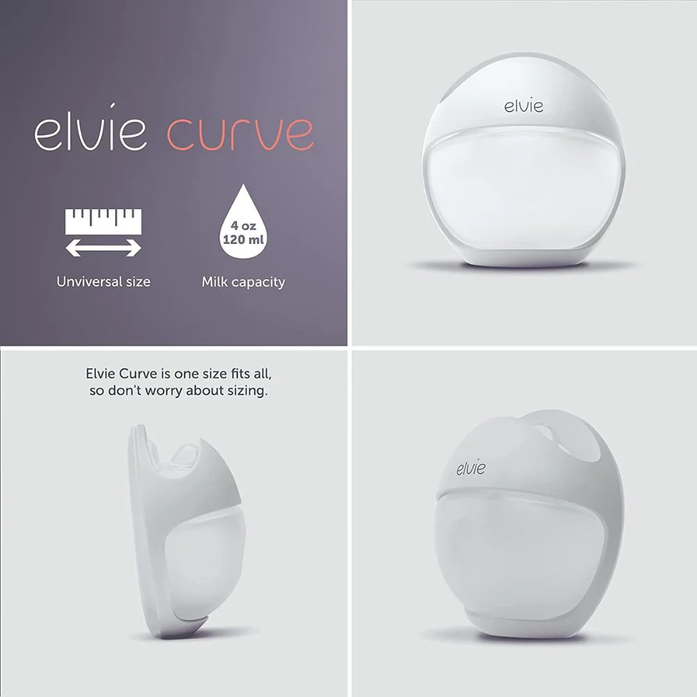 Elvie Curve Manual Expression Breast Pump - Image 3