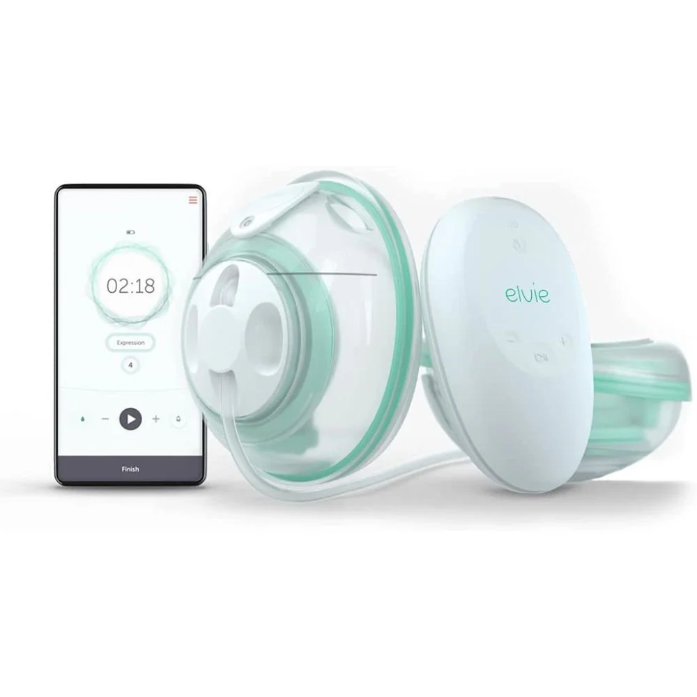 Elvie Stride Plus Hospital-Grade Automatic Breast Pump with Cool Bag - Image 3
