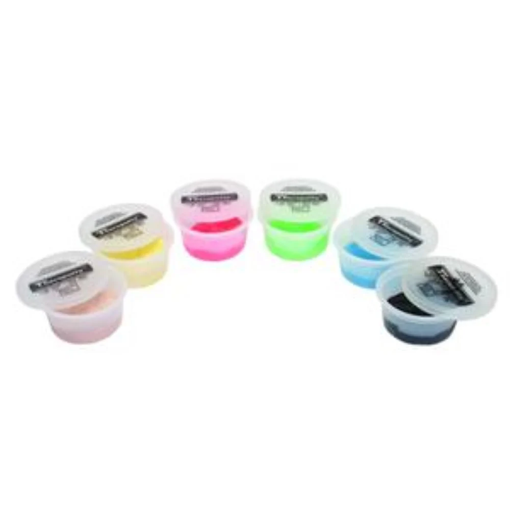 Fabrication Enterprises CanDo Theraputty Standard Exercise Putty Blue Firm, 2 oz., 3-1/4" x 1-1/2" x 3-1/4"