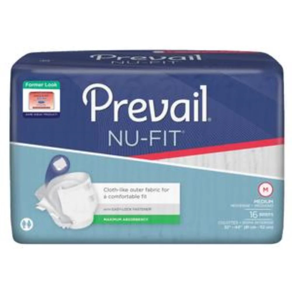 Prevail NU-Fit Adult Brief, Medium (32" to 44")
