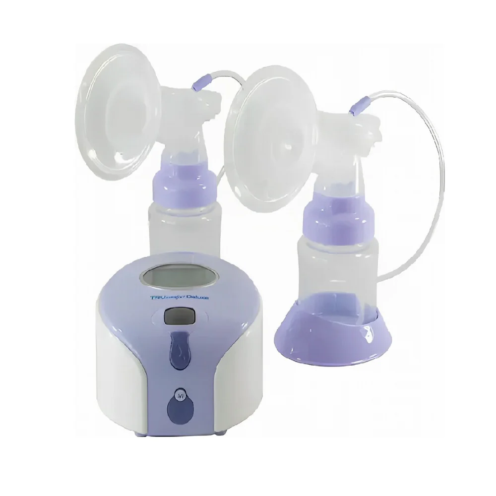 Roscoe Medical Viverity TruComfort Double Electric Breast Pump with Collection Combo Kit, 177 to 250 mmHg Suction Strength