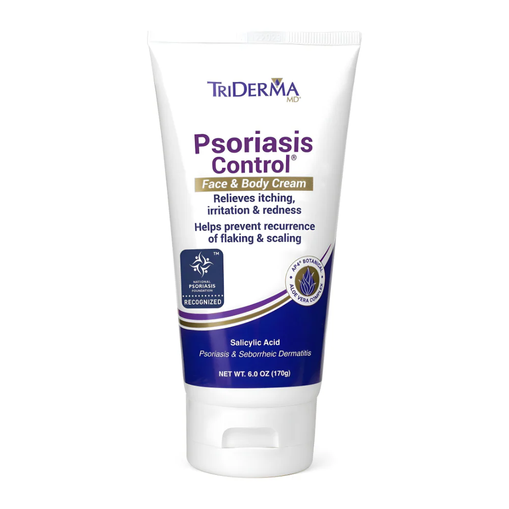 Genuine Virgin Aloe TriDerma Psoriasis Control Cream, Paraben Free - Image 3