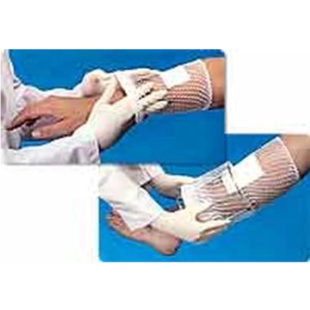 Derma Sciences Surgilast Tubular Elastic Bandage Retainer, Contains Latex, for Large Hand, Arm, Leg, Foot 12-1/4" Working Stretch Size 4, 25 yds