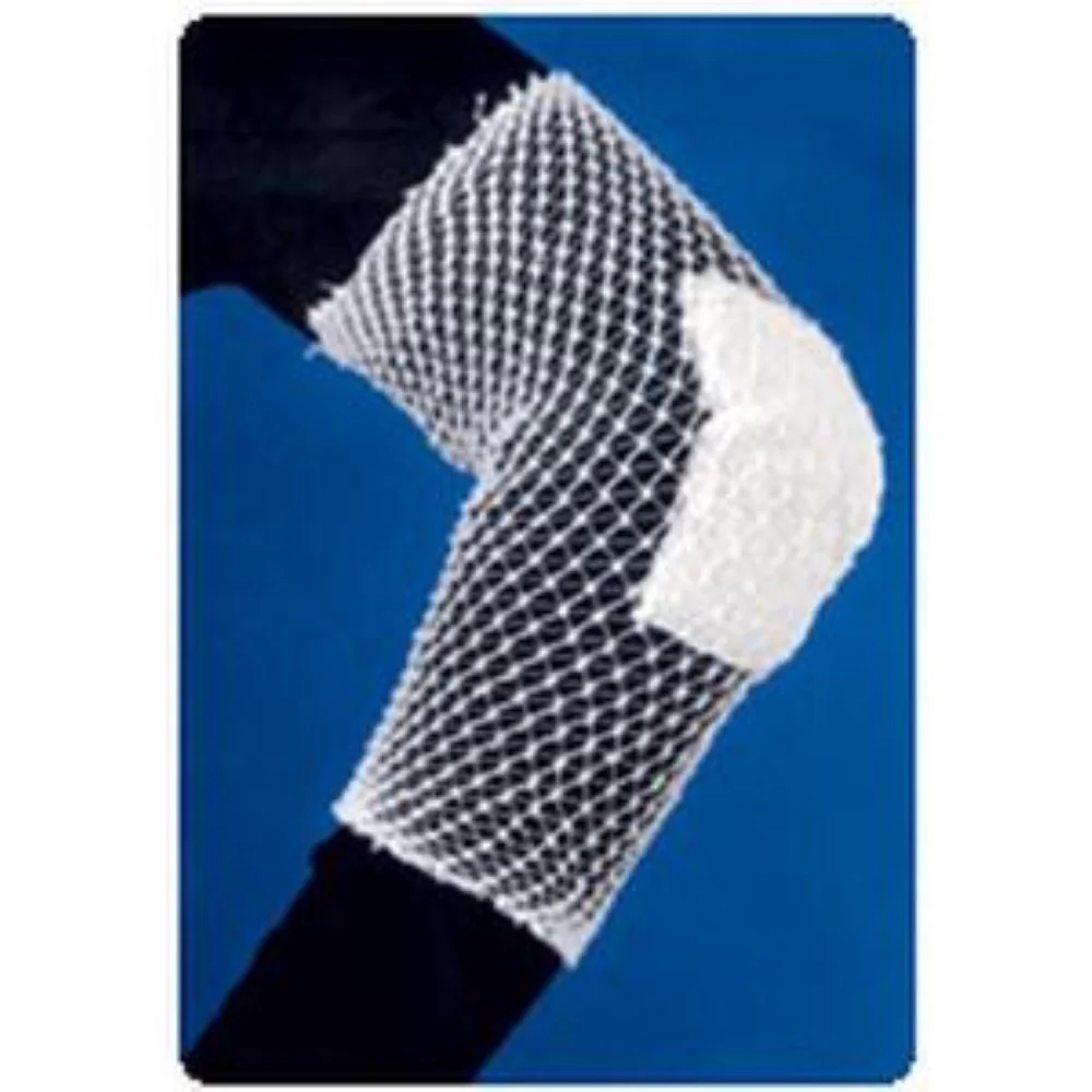 Derma Sciences Surgilast Tubular Elastic Bandage Retainer, Latex-free, for Large Hand, Arm, Leg, Foot 11" Working Stretch Size 4, 25 yds