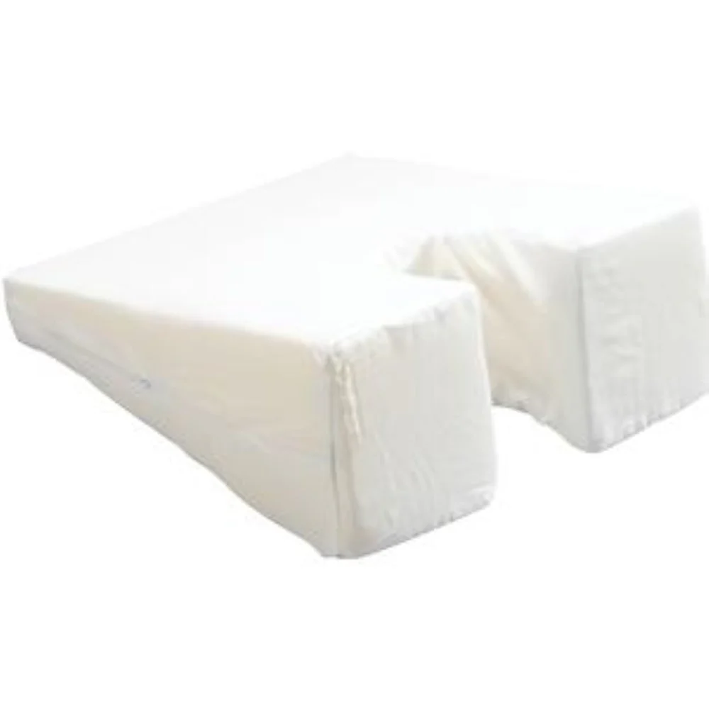 Hermell Products Face Down Pillow Small, Polyurethane Foam 17" x 14" x 6" to >2 1/2"