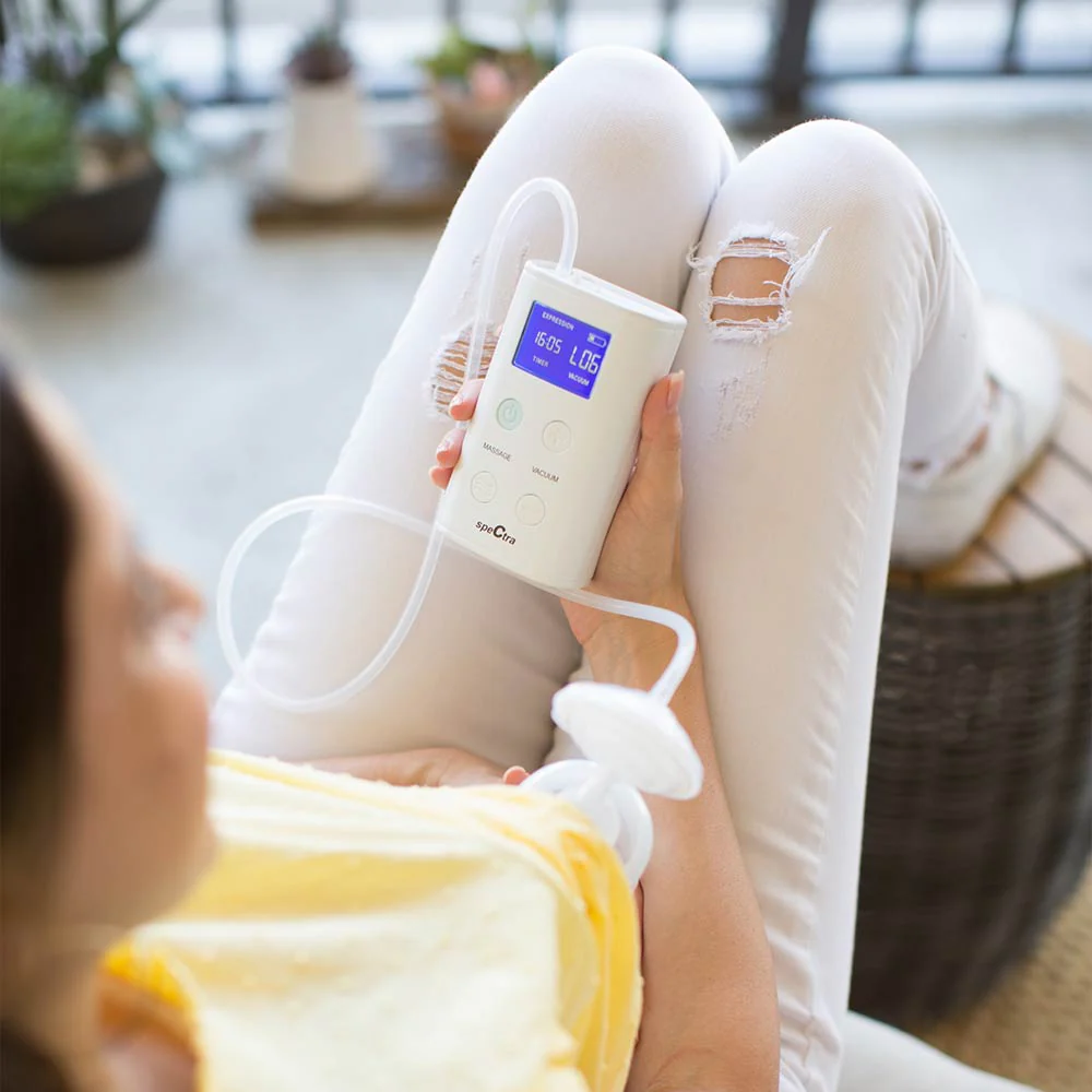Spectra S9 Plus Advanced Portable Rechargeable Double Electric Breast Pump, Hospital Strength, Up to 260 mmHg Suction Strength - Image 3