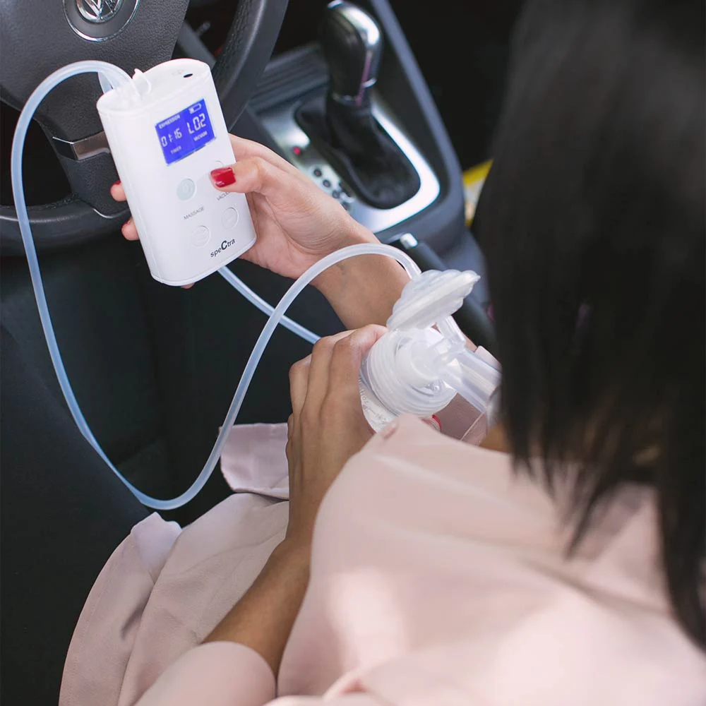 Spectra S9 Plus Advanced Portable Rechargeable Double Electric Breast Pump, Hospital Strength, Up to 260 mmHg Suction Strength - Image 4