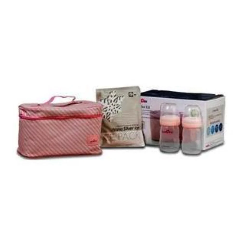 Spectra Breast Milk Cooler, with Ice Pack and Two Bottle