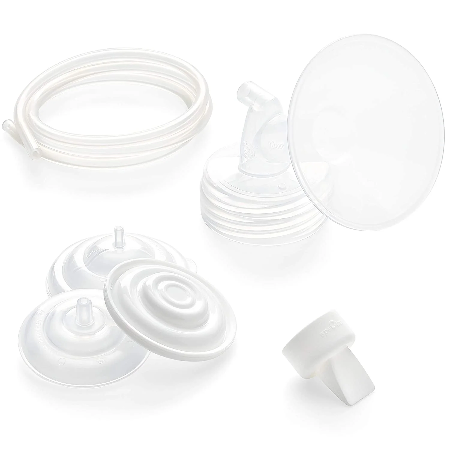 Spectra Baby Small Breast Sheild Replacement Set with 20mm Wide Neck Flange - Image 2