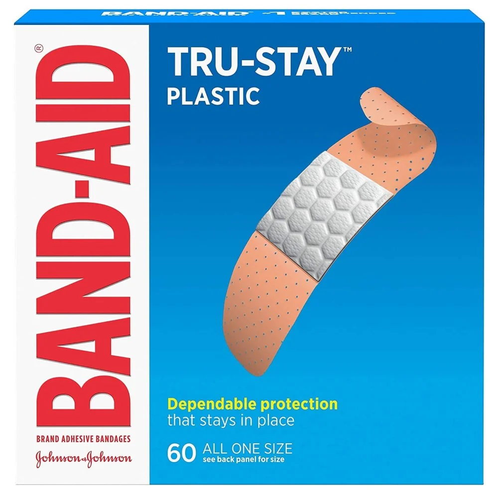 Johnson & Johnson Band-Aid, Adhesive Strip Bandages