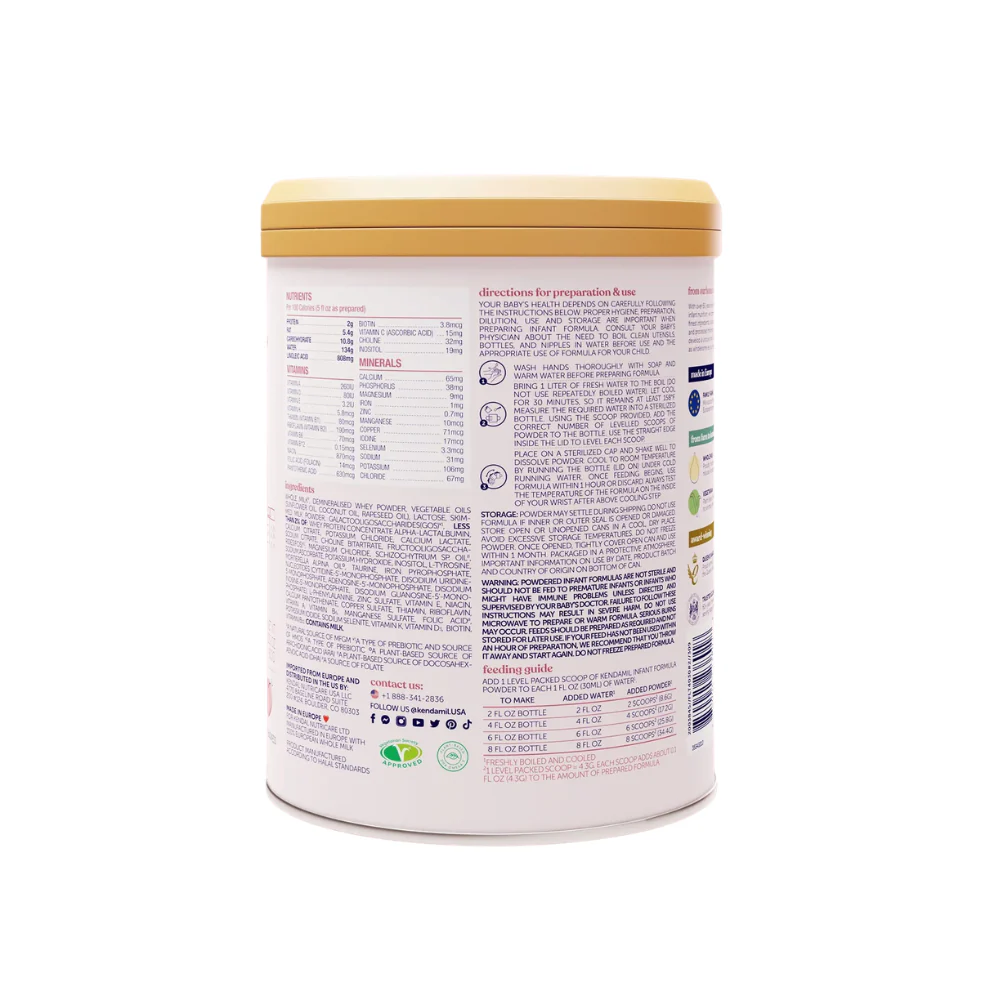 Kendamil Classic Baby Formula Powder for Infants 0–12 Months - Image 4