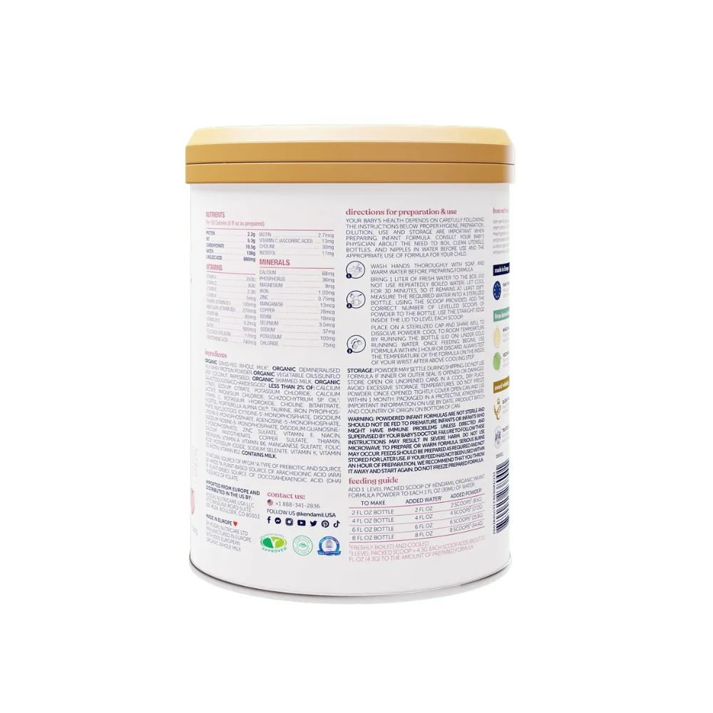 Kendamil Organic Baby Formula Powder for Infants 0–12 Months - Image 4