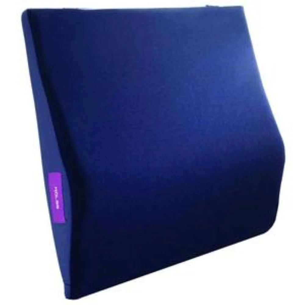 K2 Health Products Supra Visco Wheelchair Back Cushion 18" W, 2-1/2" D Lumbar, Premium Memory Foam, Non-Slip Back