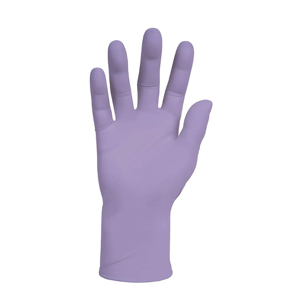 Kimberly Clark Professional Lavender Nitrile Examination Gloves - Image 2