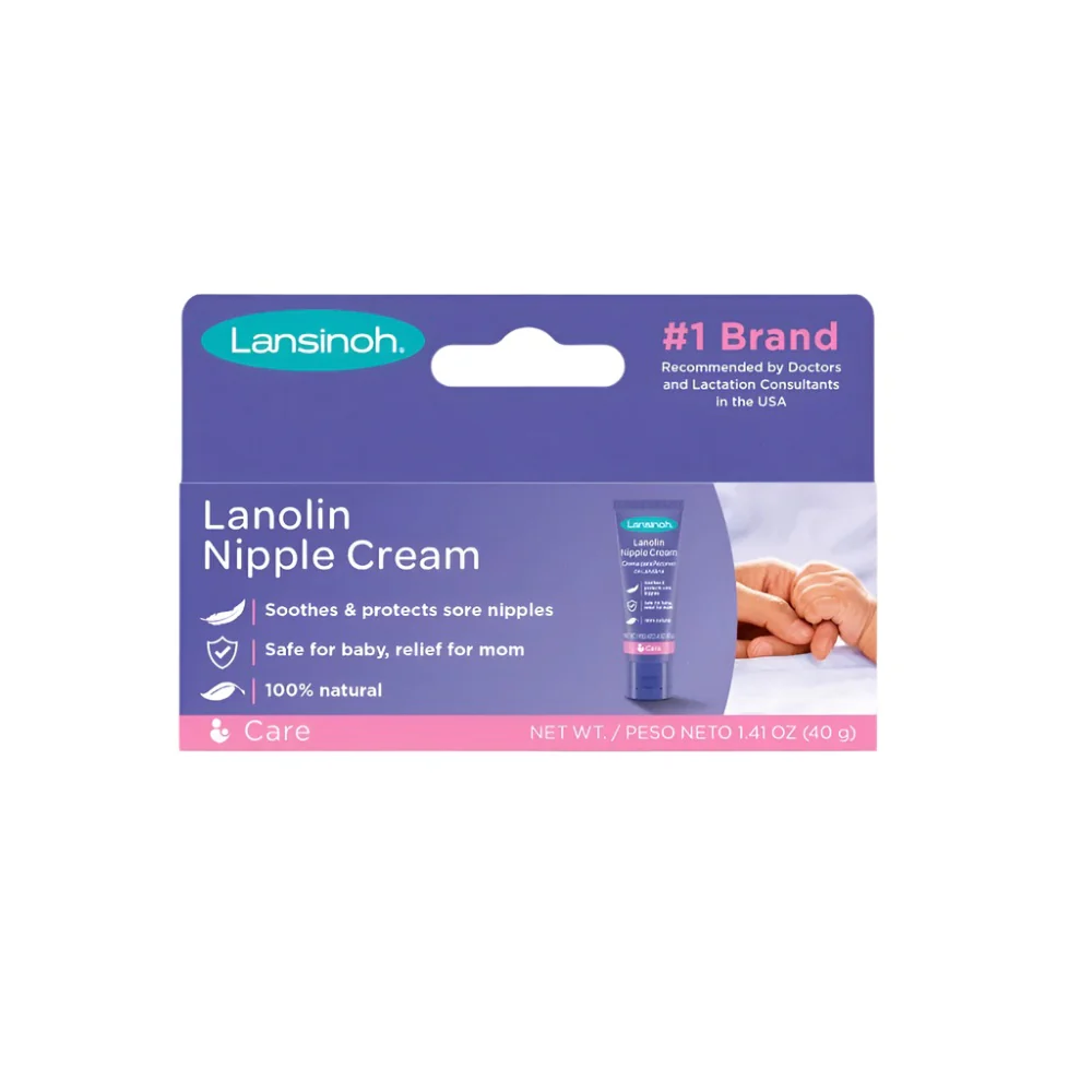 Lansinoh Lanolin Nipple Cream, Hypoallergenic with Ultra Purified 100% Natural Lanolin - Image 2