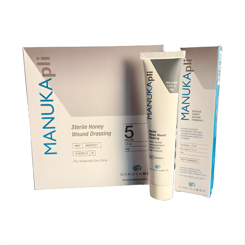 ManukaMed MANUKApli Sterile Manuka Honey Wound Dressing Tube - Image 4