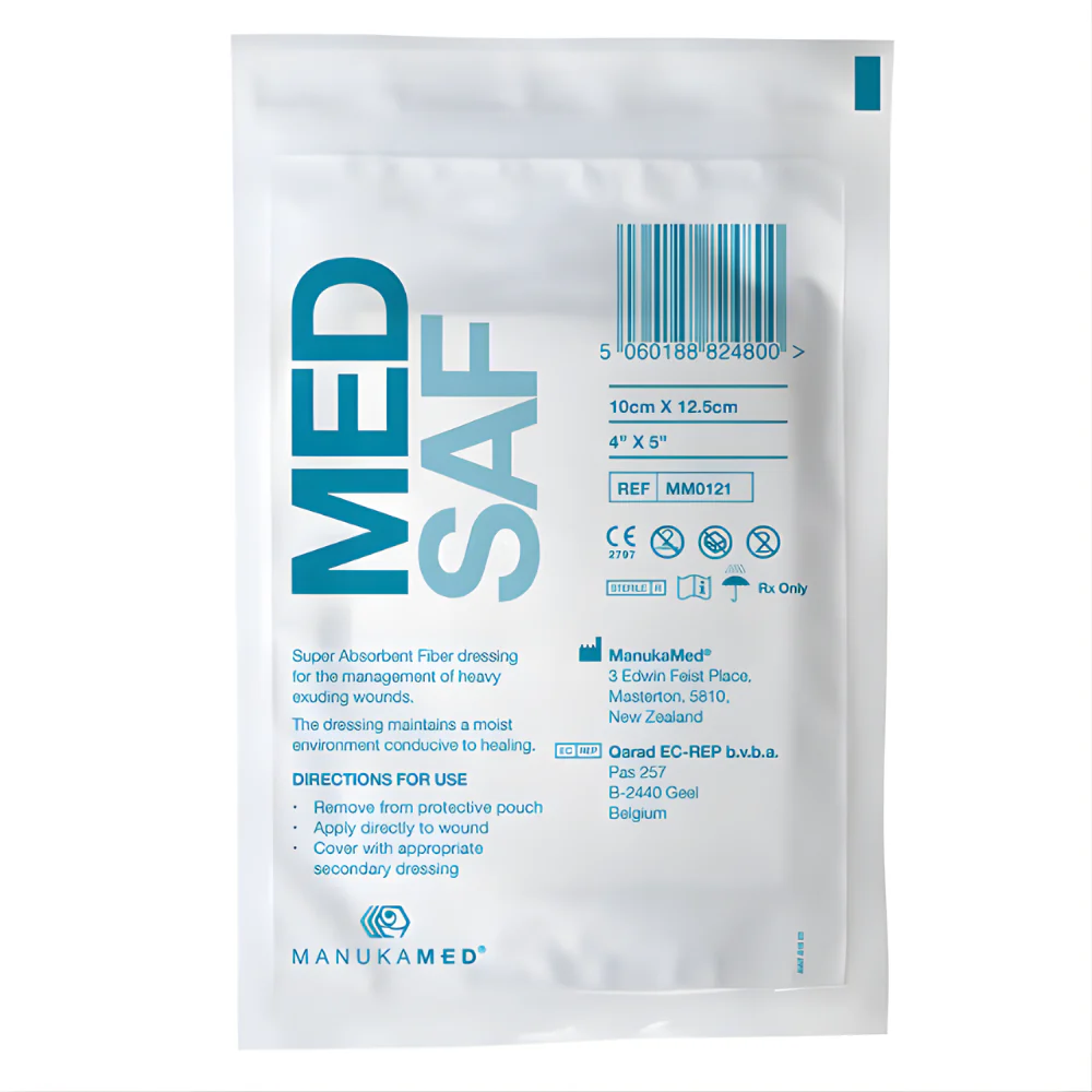 ManukaMed MED SAF Super Absorbent Wound Dressing, 4" x 5" - Image 3