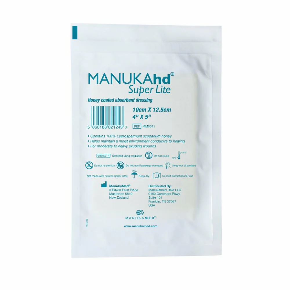 ManukaMed Super Lite Honey Coated Absorbent Wound Dressing - Image 3