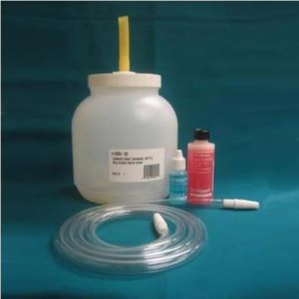Marlen Half-Gallon Plastic Night Drainage Container Kit with 6 ft. Plastic Tubing