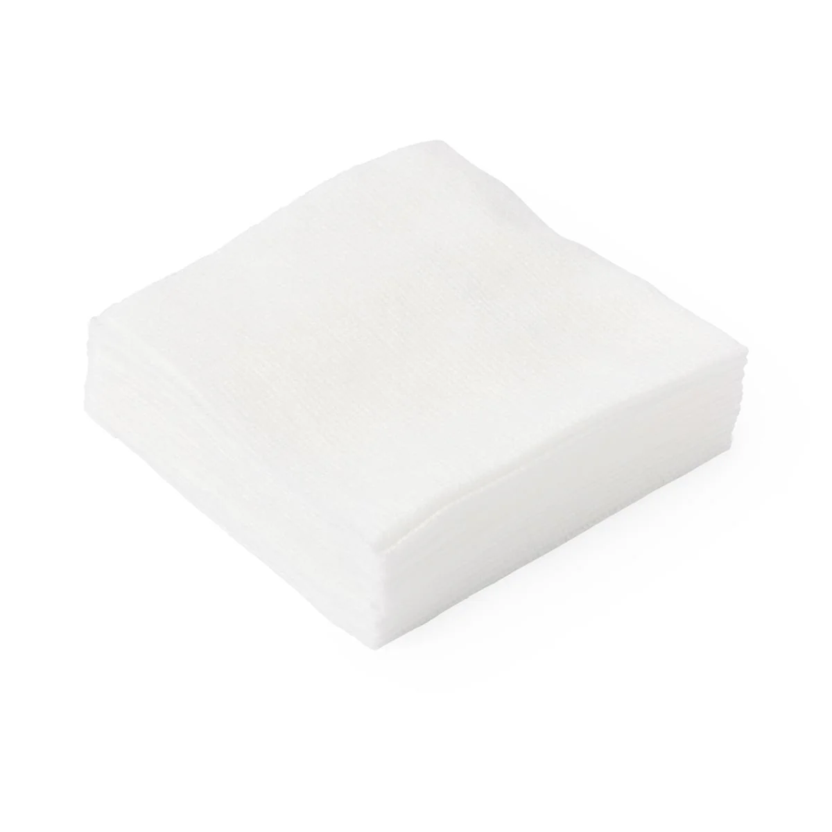Medline Deluxe Rayon Polyester Blend Non-Woven Non-Sterile Gauze Sponges, Extra-Absorbent, Low Linting