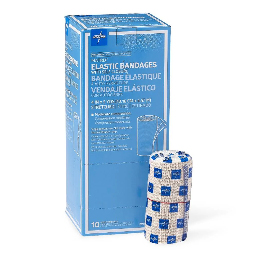 Medline Nonsterile Matrix Wrap Elastic Bandage with Self-Closure - Image 7