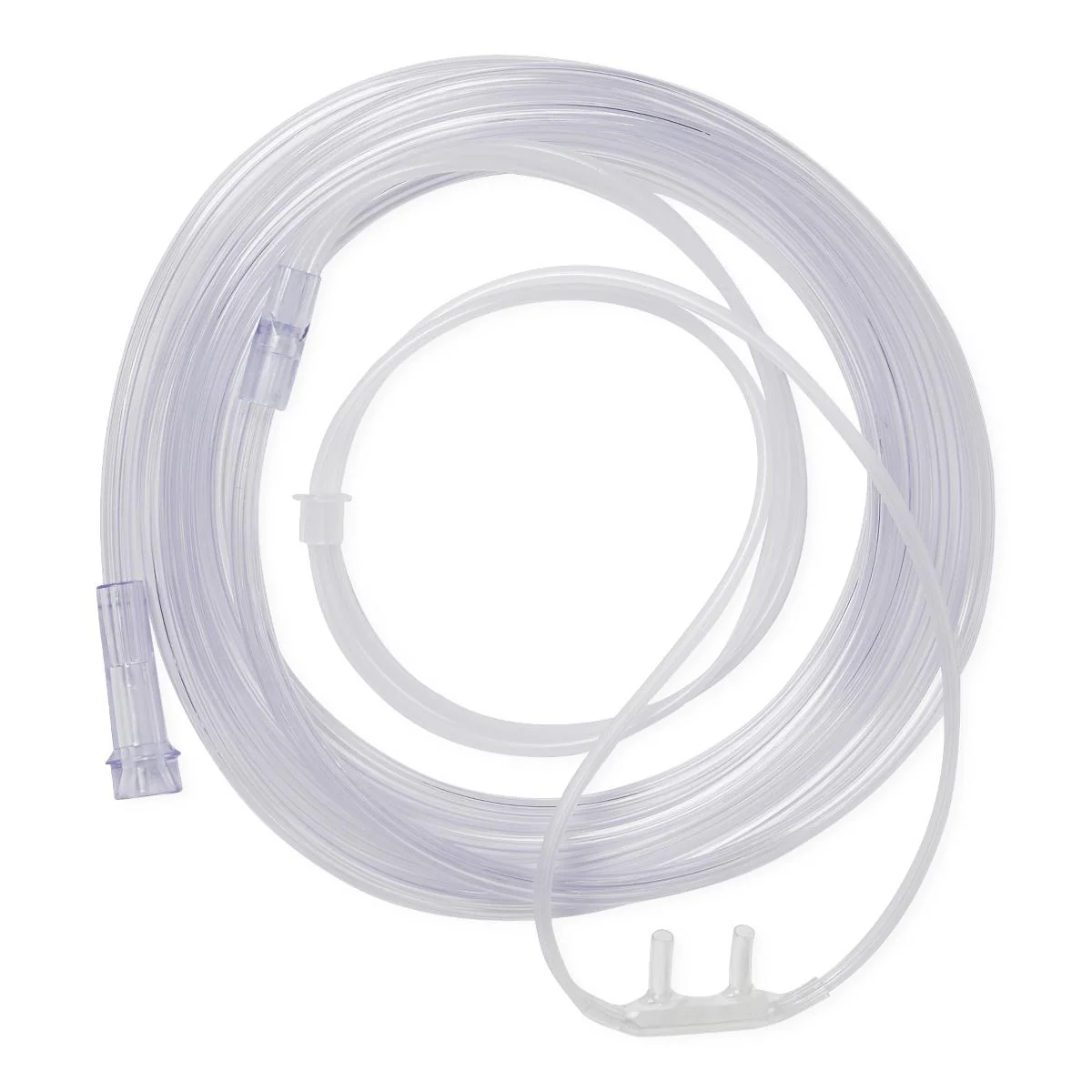 Medline Soft-Touch Adult Oxygen Nasal Cannula with 4 ft Tubing and Standard Connector