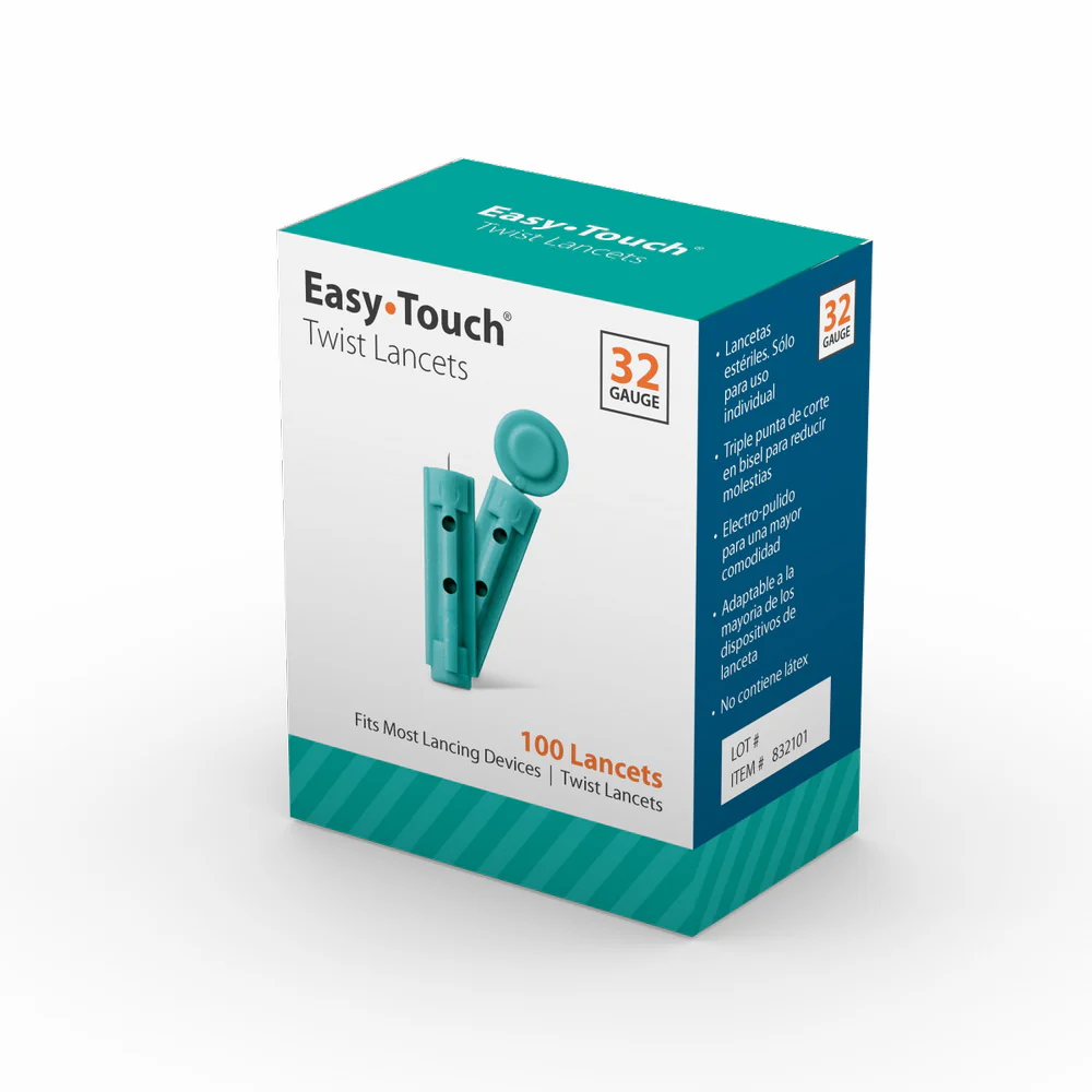 MHC Easy Touch Twist-Top 28/30/32/33G Universal Lancets, EasyTouch - Image 3
