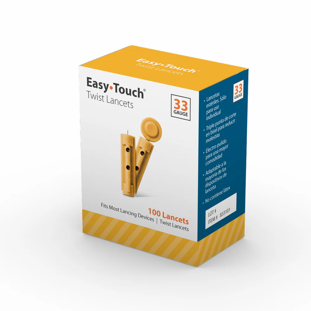 MHC Easy Touch Twist-Top 28/30/32/33G Universal Lancets, EasyTouch - Image 4